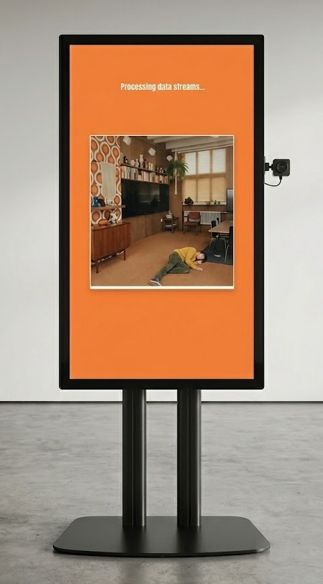 KI-Fotobox Stele
